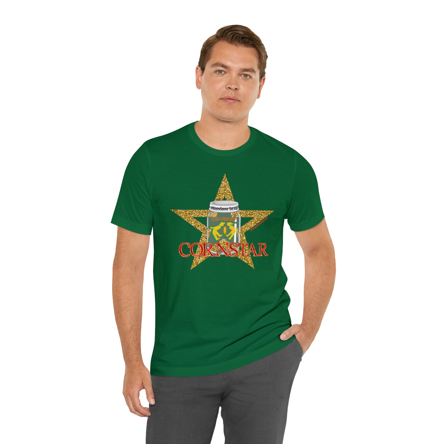 MoonShine Safari CORNSTAR Unisex Jersey Short Sleeve Tee