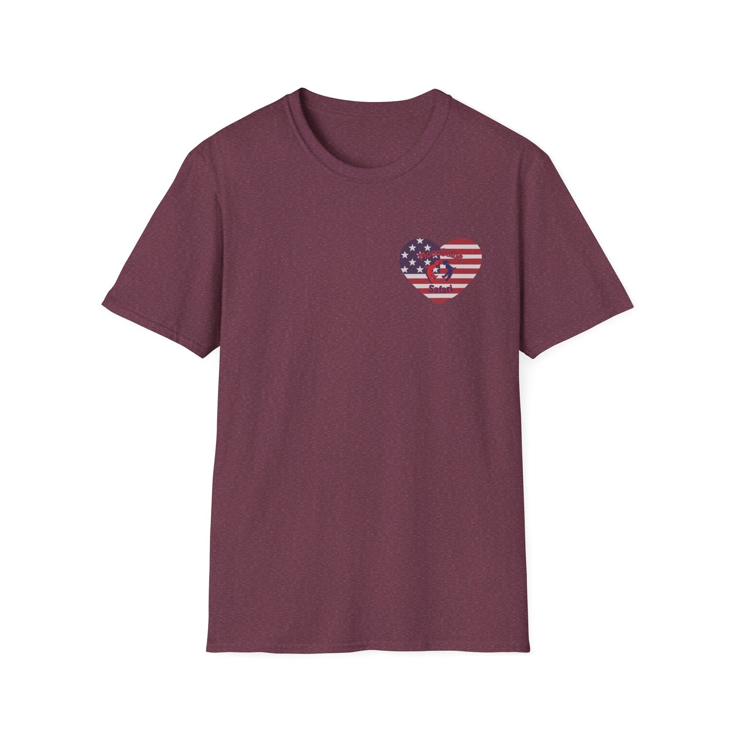 MoonShine Safari "American Bass" Unisex Softstyle T-Shirt