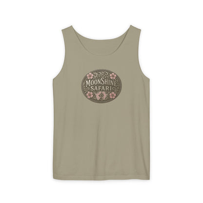 MoonShine Safari Women's Beltbuckle Unisex Garment-Dyed Tank Top