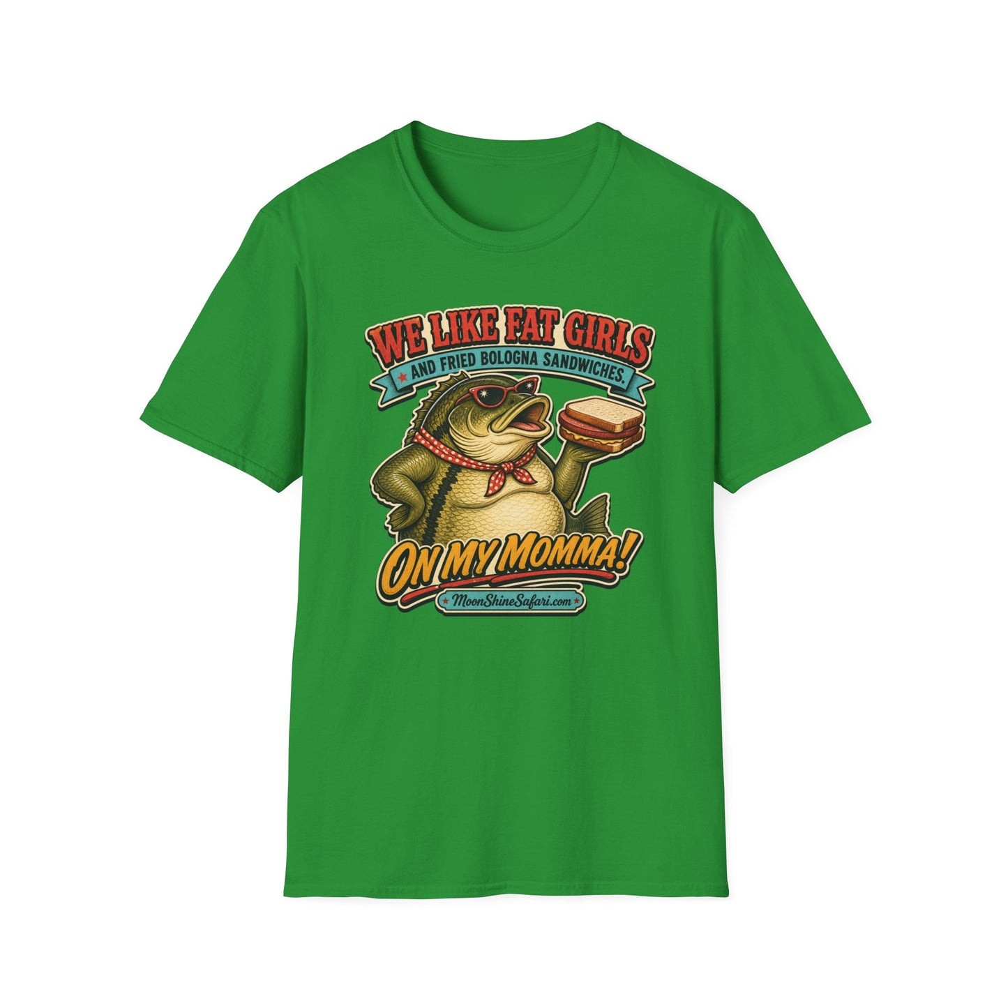 MoonShine Safari "On My Momma!" Unisex Softstyle T-Shirt