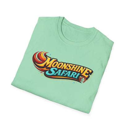 MoonShine Safari "FLT" (flame letter tee) Unisex Softstyle T-Shirt