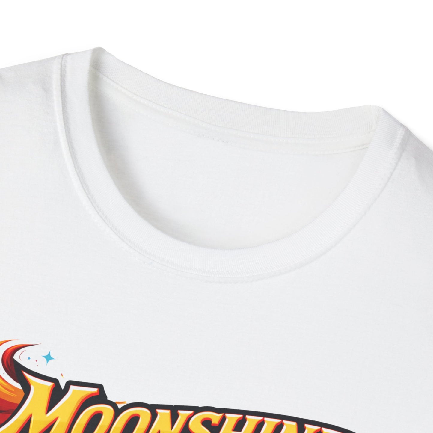 MoonShine Safari "FLT" (flame letter tee) Unisex Softstyle T-Shirt