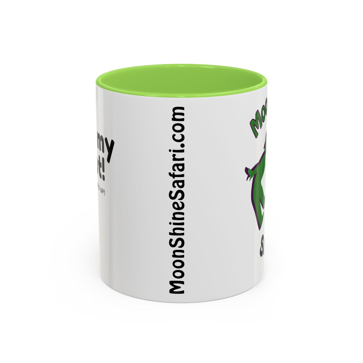 MoonShine Safari "Kiss my foot!" Colorful Mugs (11oz, 15oz)
