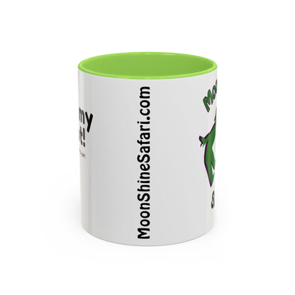 MoonShine Safari "Kiss my foot!" Colorful Mugs (11oz, 15oz)