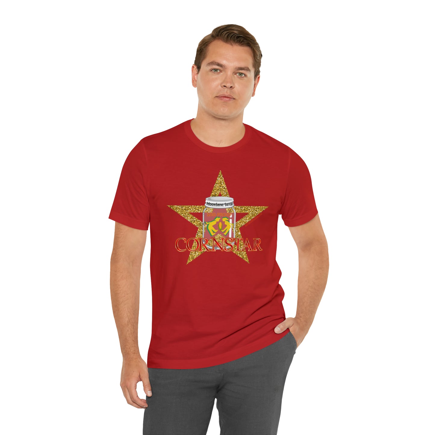 MoonShine Safari CORNSTAR Unisex Jersey Short Sleeve Tee