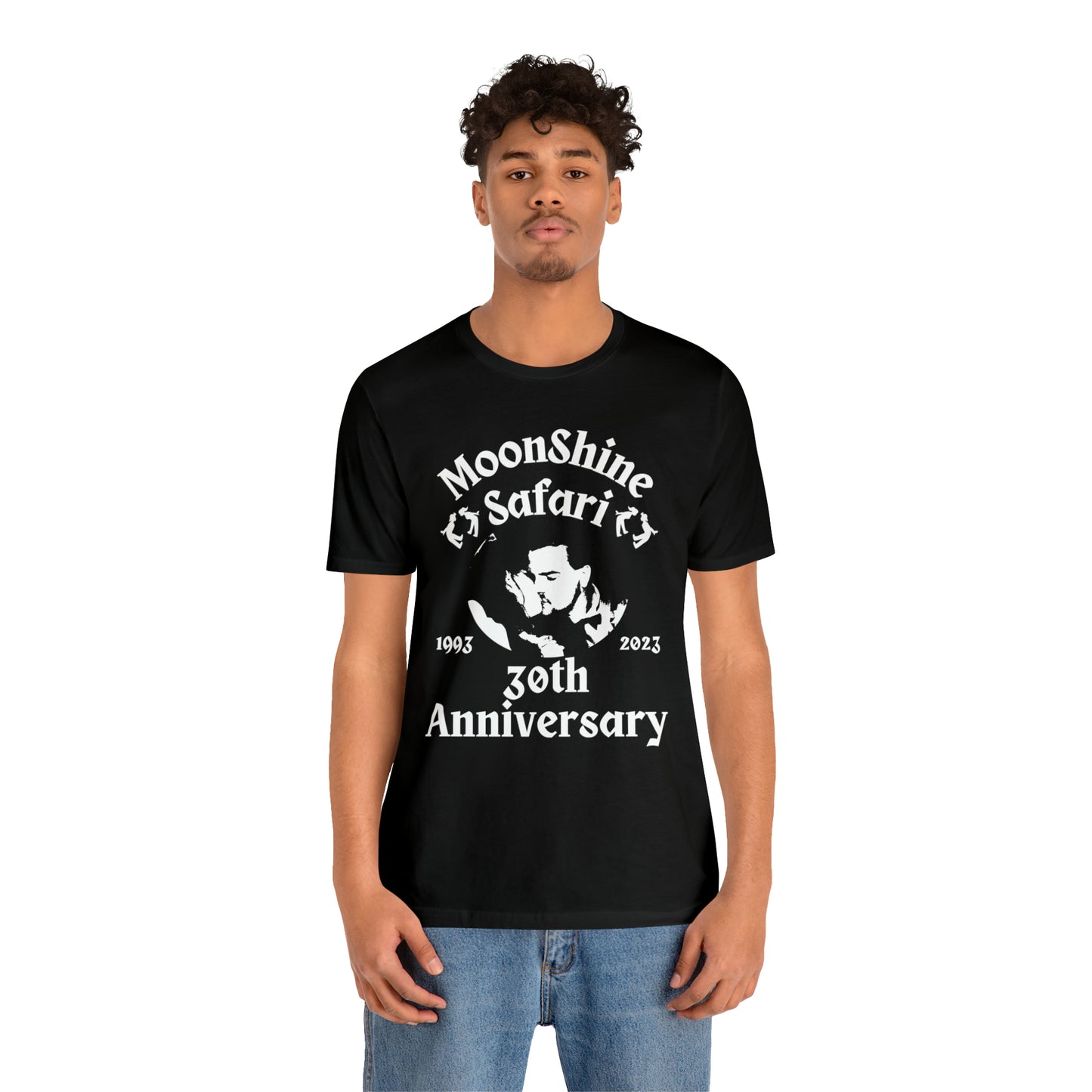 MoonShine Safari 30th Anniversary Greatest Hits Unisex Jersey Short Sleeve Tee