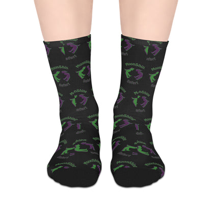 MoonShine Safari Logo Mid-length Socks