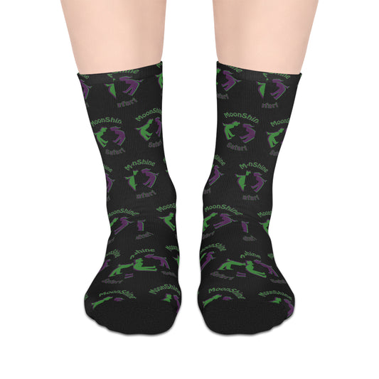 MoonShine Safari Logo Mid-length Socks