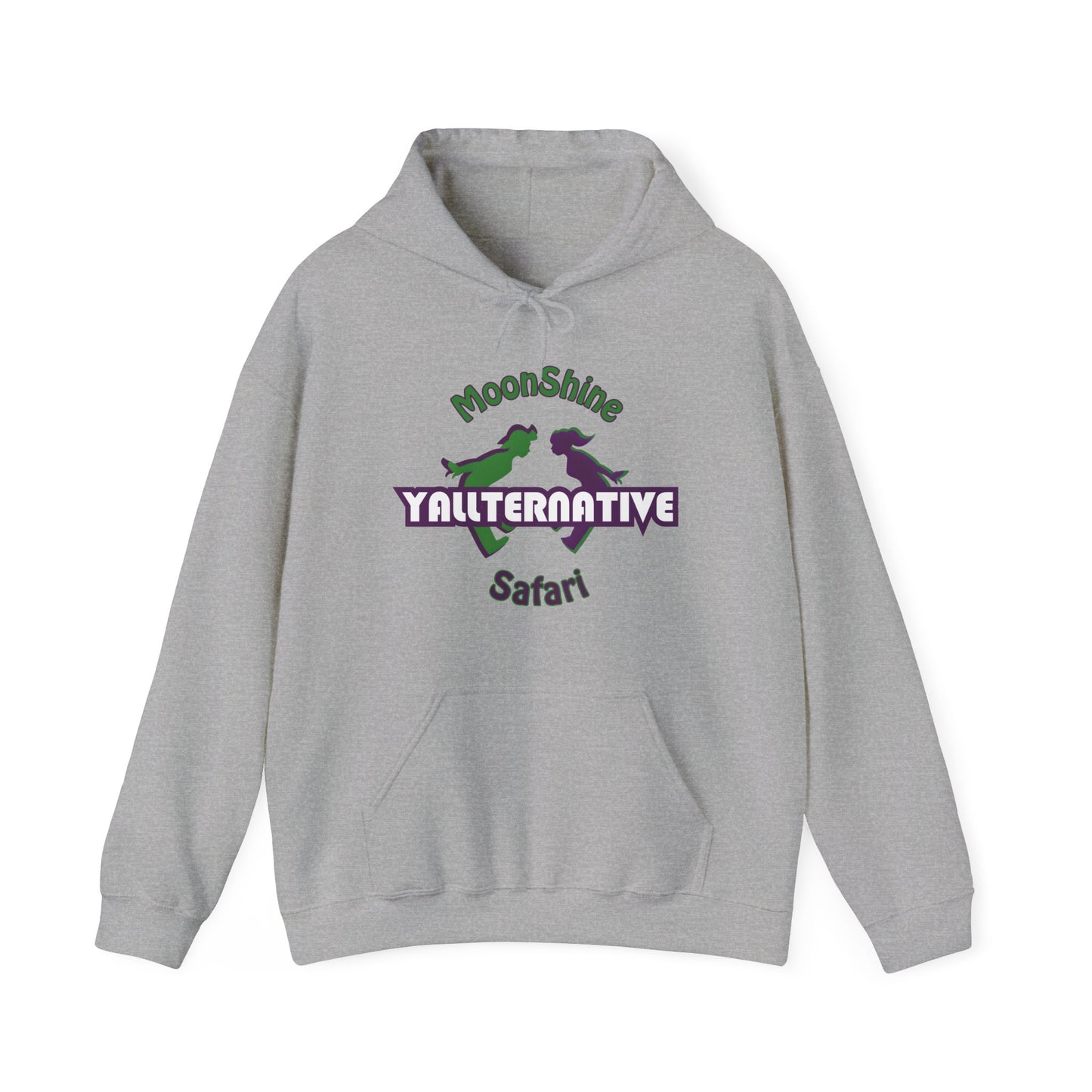 MoonShine Safari "Yallternative" Unisex Heavy Blend™ Hooded Sweatshirt