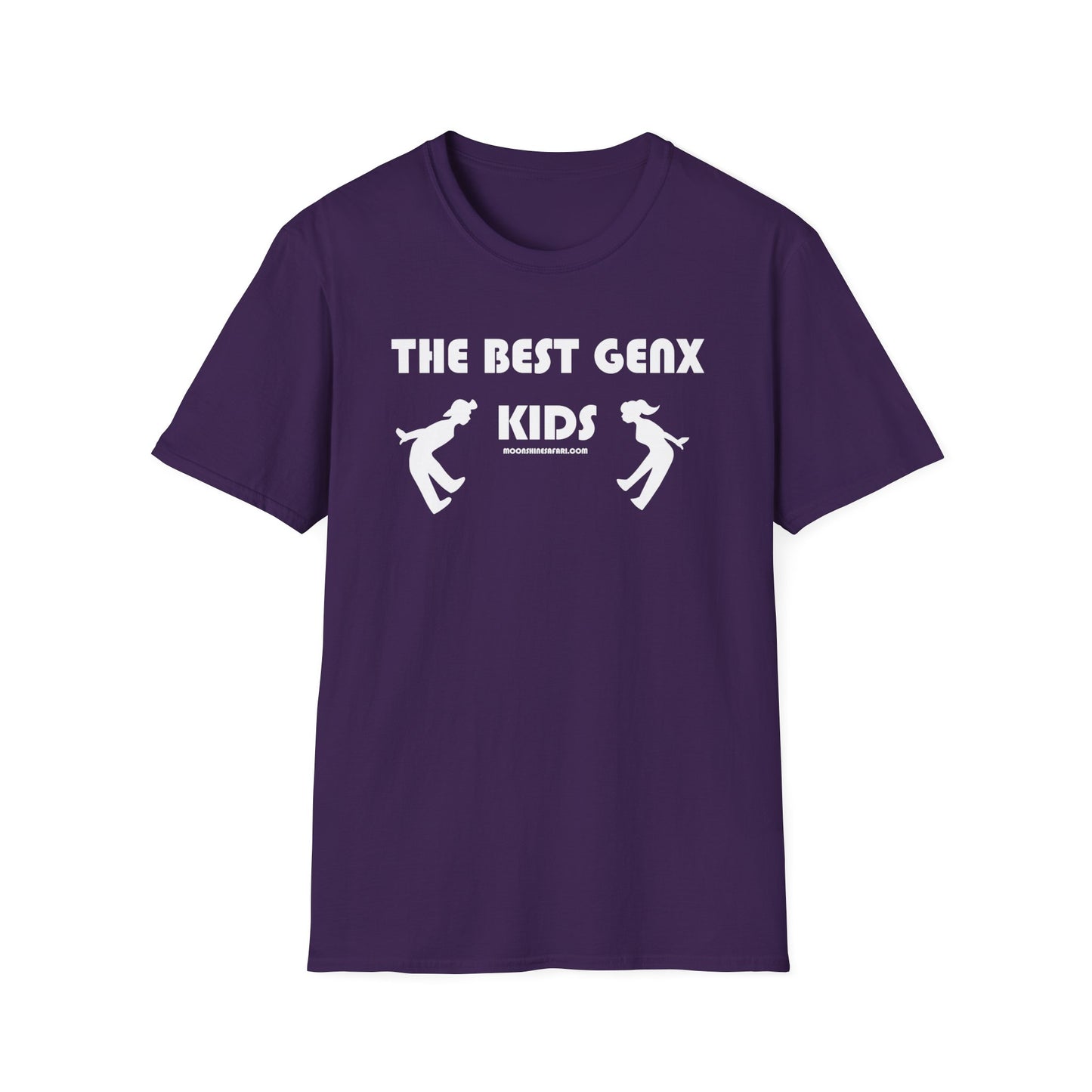 MoonShine Safari "The Best GenX Kids" Unisex Softstyle T-Shirt