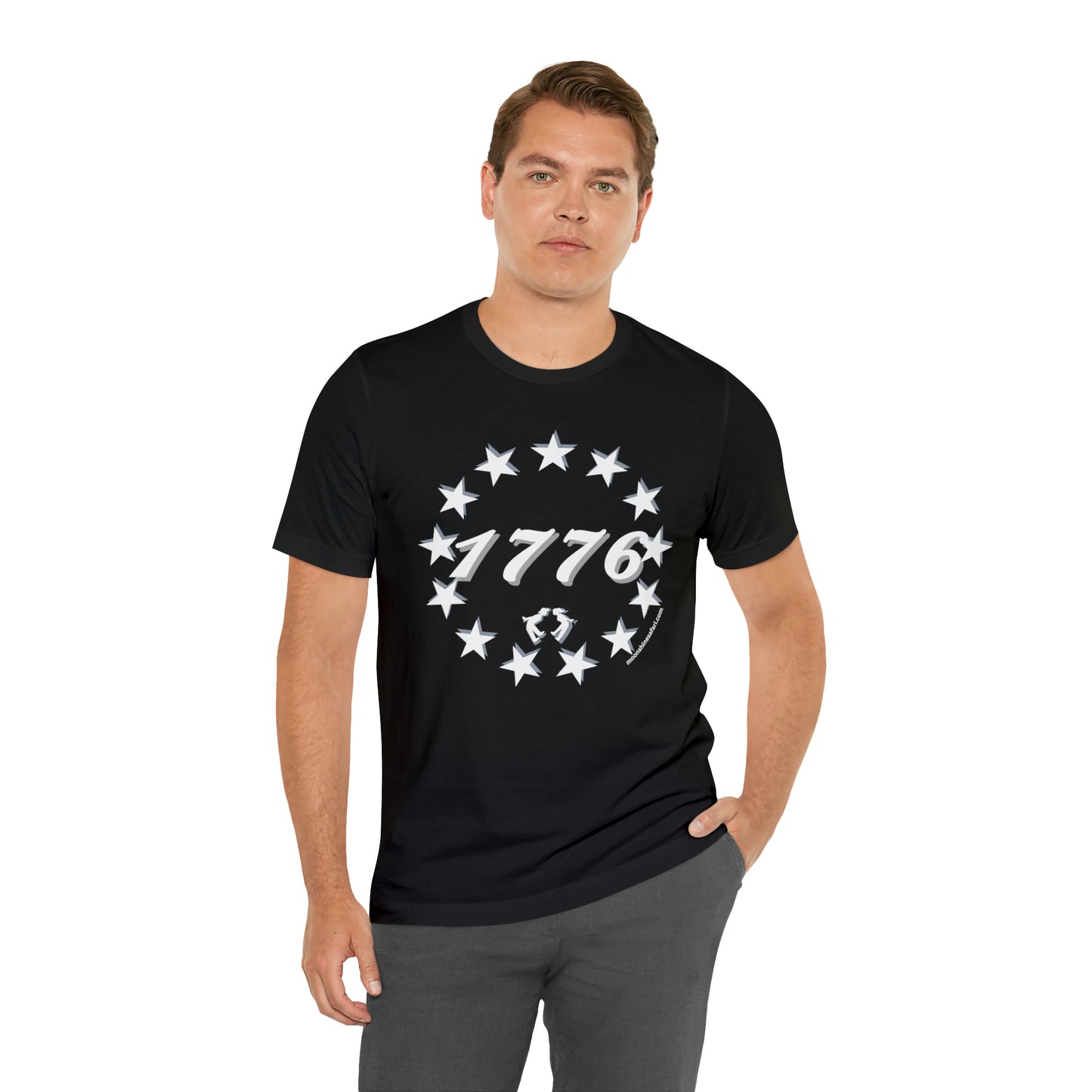 MoonShine Safari 1776 Patriotic Unisex Jersey Short Sleeve Tee