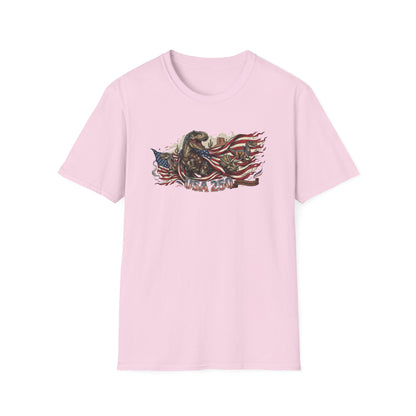 MoonShine Safari "USA 250- Dino" Unisex Softstyle T-Shirt