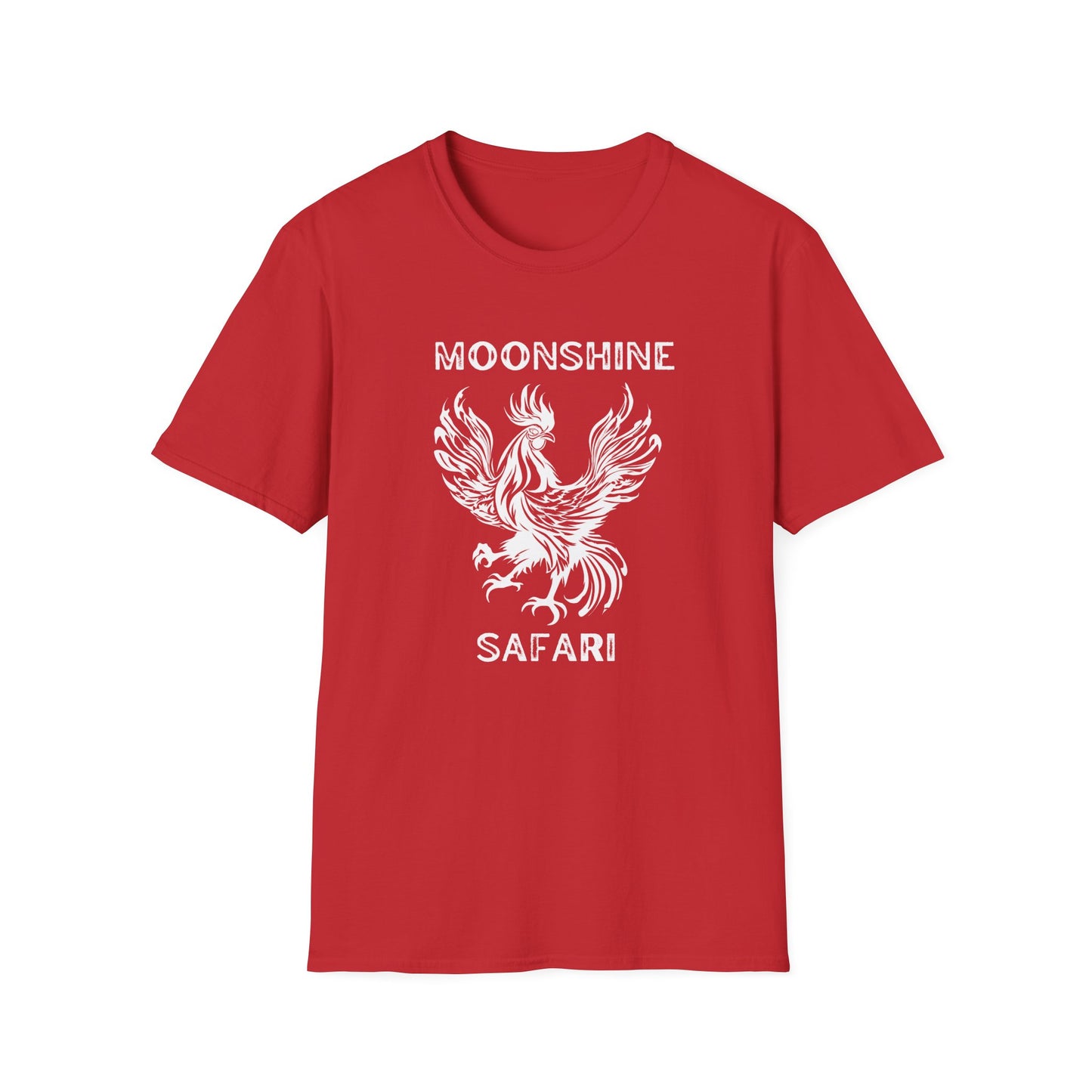 MoonShine Safari "FireCluck" Unisex Softstyle T-Shirt