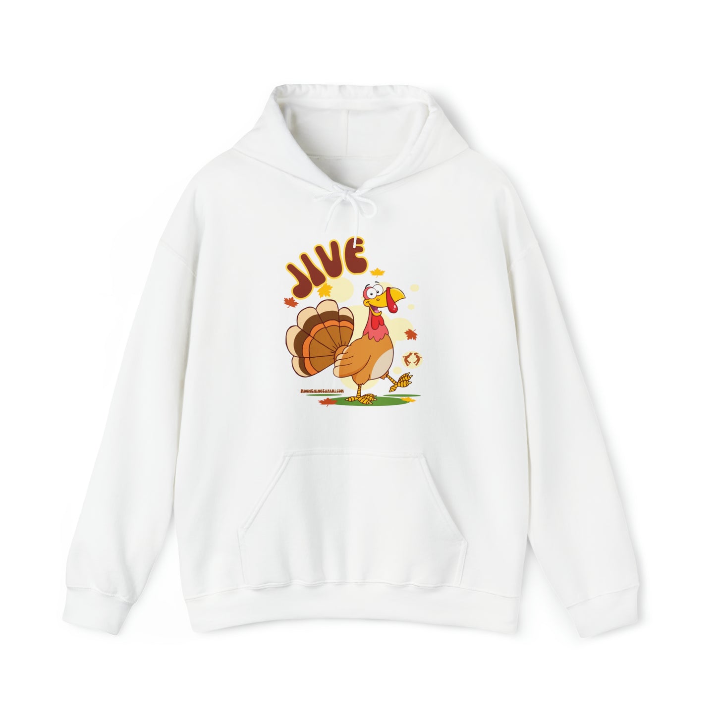 MoonShine Safari Jive Turkey Thanksgiving Unisex Heavy Blend™ Hooded Sweatshirt