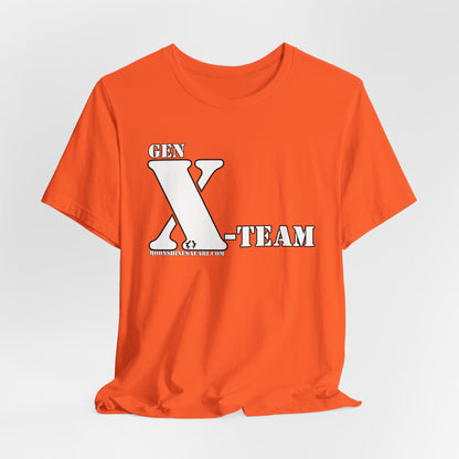 The MoonShine Safari "Gen X-Team" Unisex Jersey Short Sleeve Tee