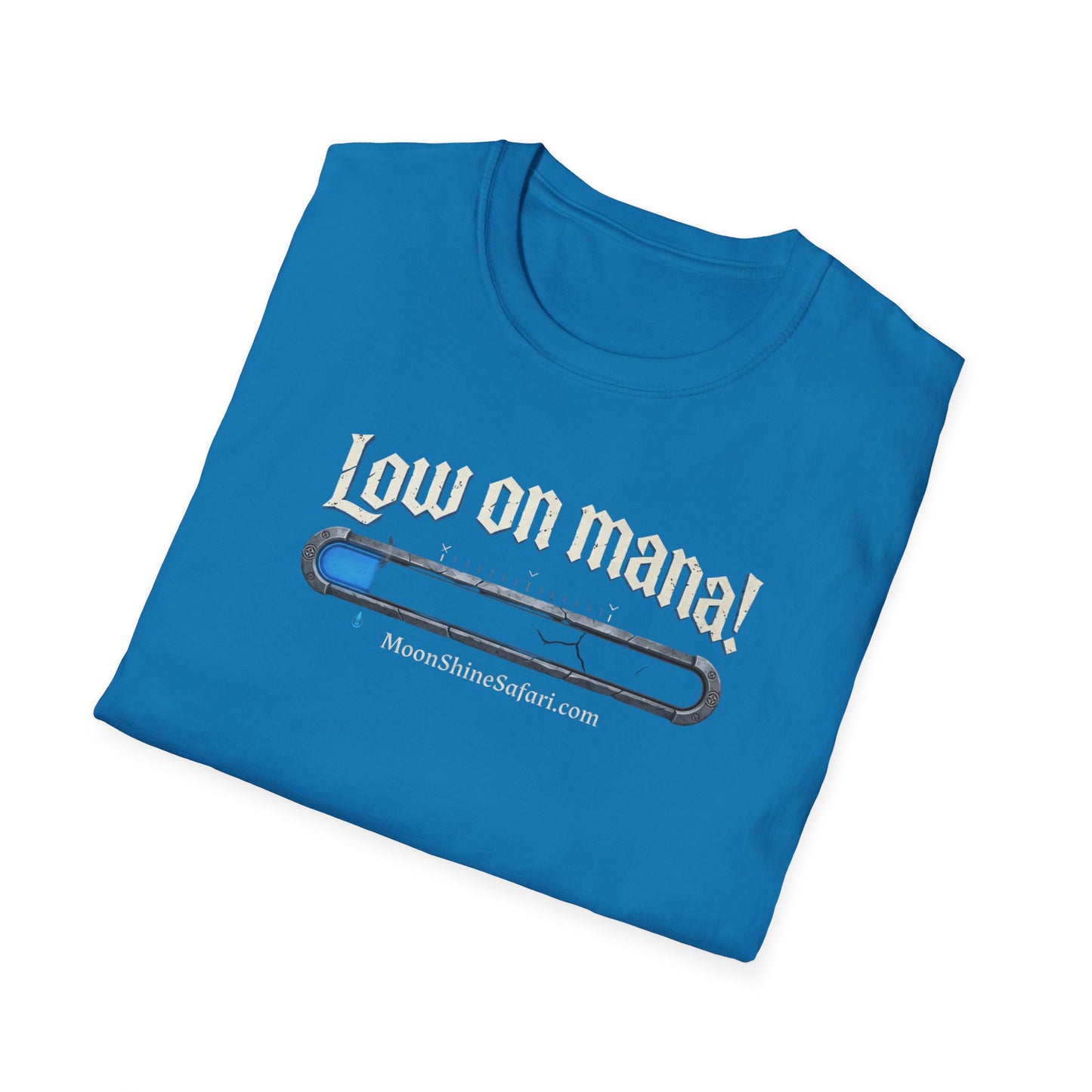 MoonShine Safari "Low On Mana!" Unisex Softstyle T-Shirt