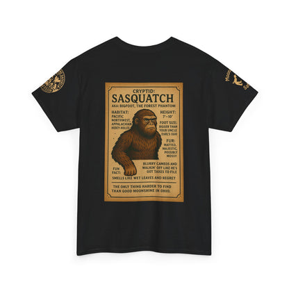 MoonShine Safari Cryptid Club Collection [Sasquatch] Unisex Heavy Cotton Tee