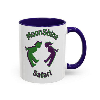 MoonShine Safari "Kiss my foot!" Colorful Mugs (11oz, 15oz)