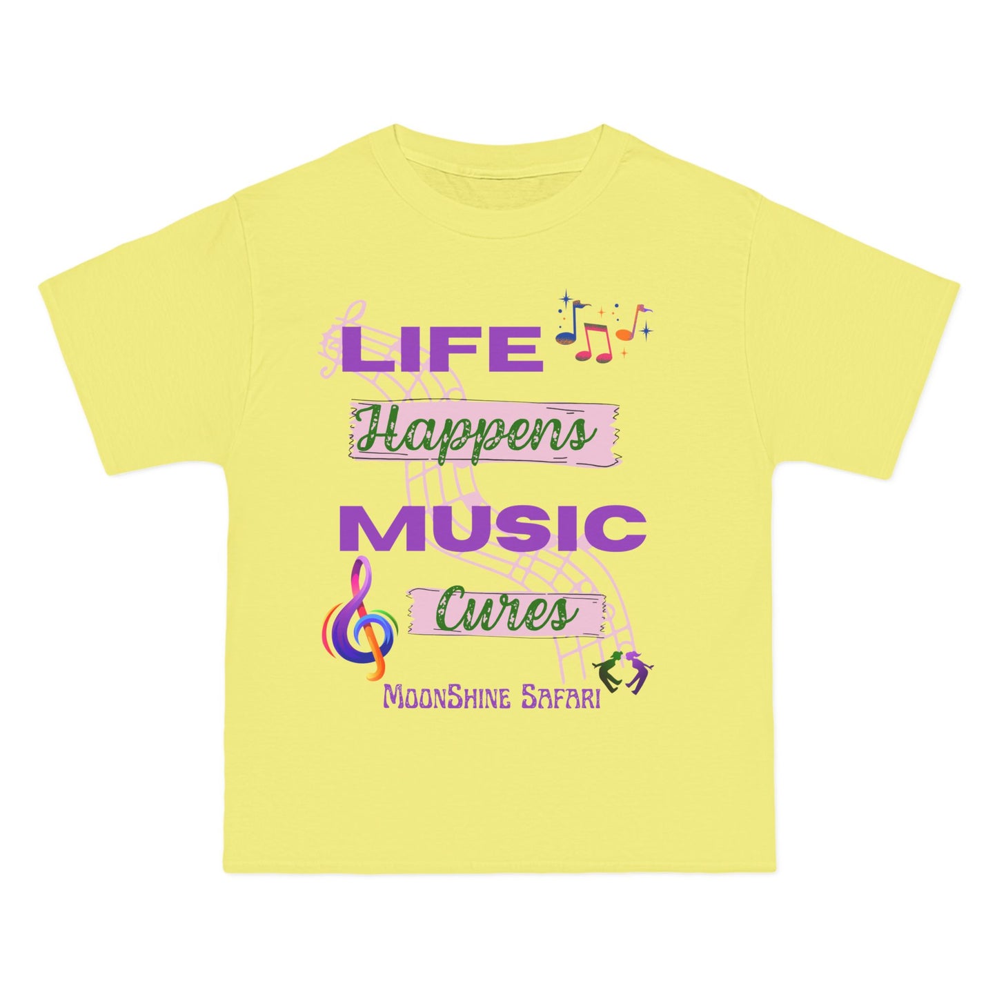 MoonShine Safari Music Cures Beefy-T®  Short-Sleeve T-Shirt
