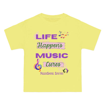 MoonShine Safari Music Cures Beefy-T®  Short-Sleeve T-Shirt