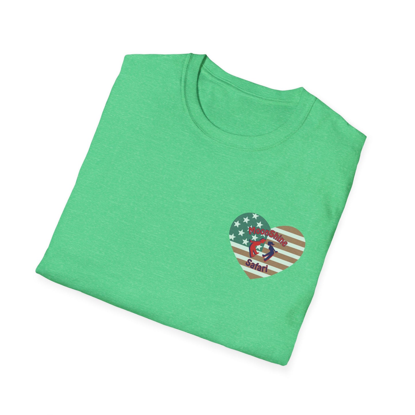 MoonShine Safari "American Bass" Unisex Softstyle T-Shirt