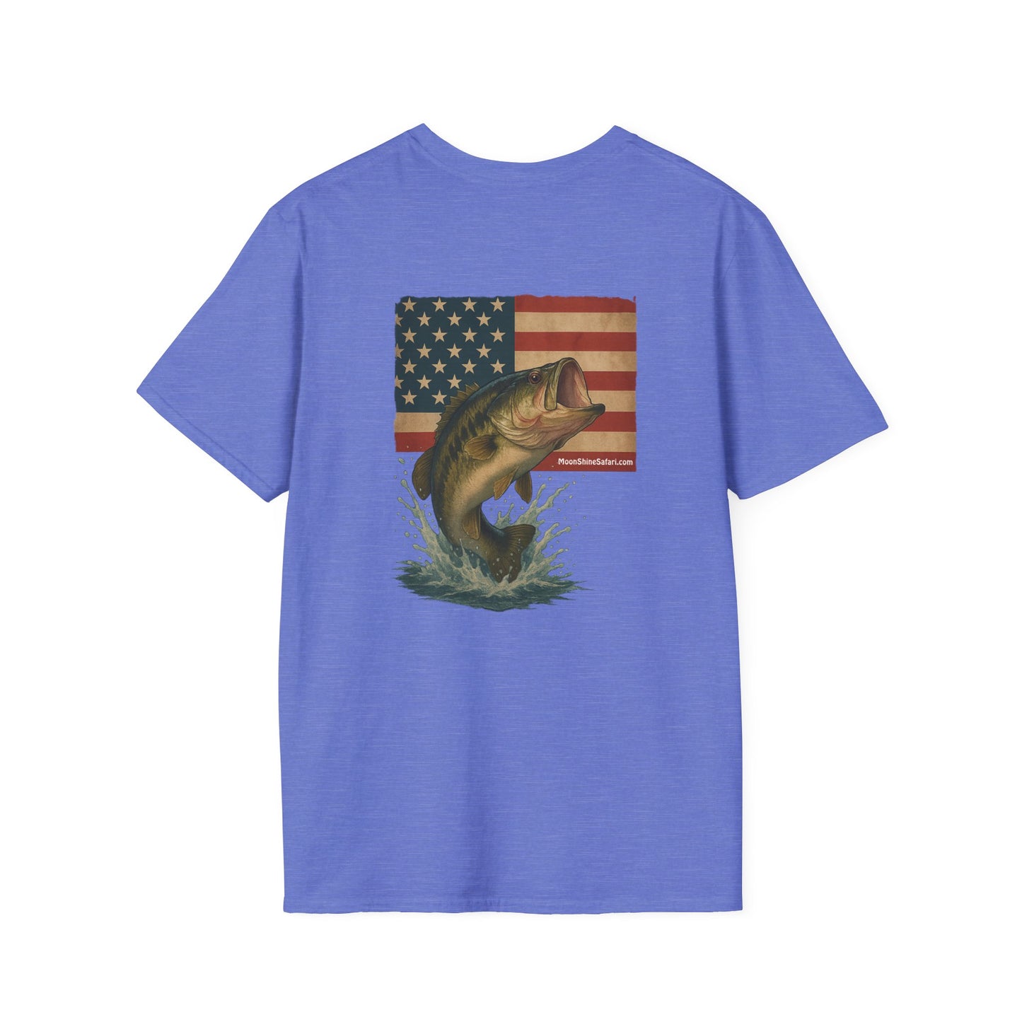 MoonShine Safari "American Bass" Unisex Softstyle T-Shirt