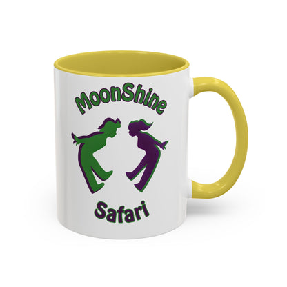 MoonShine Safari "Kiss my foot!" Colorful Mugs (11oz, 15oz)