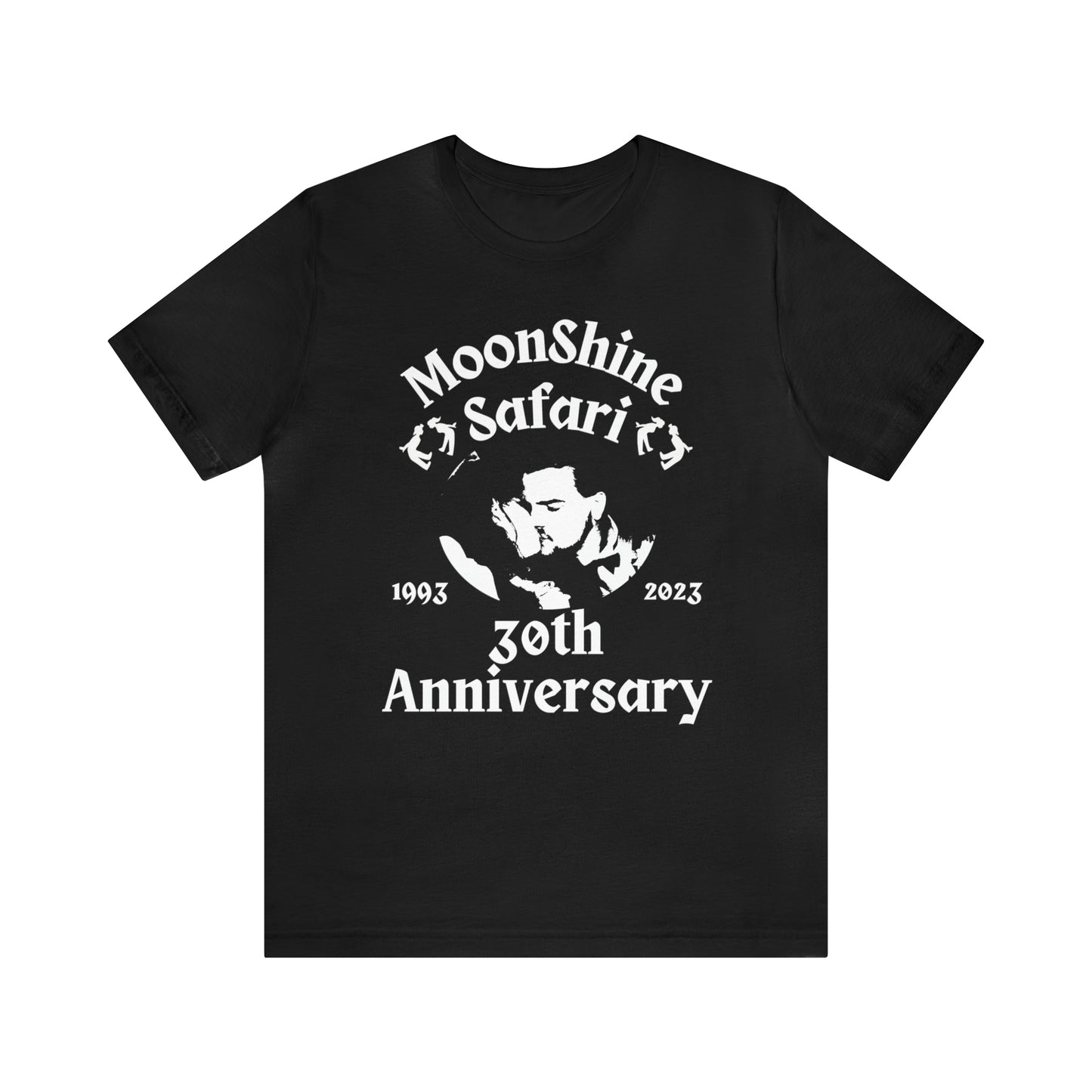 MoonShine Safari 30th Anniversary Greatest Hits Unisex Jersey Short Sleeve Tee