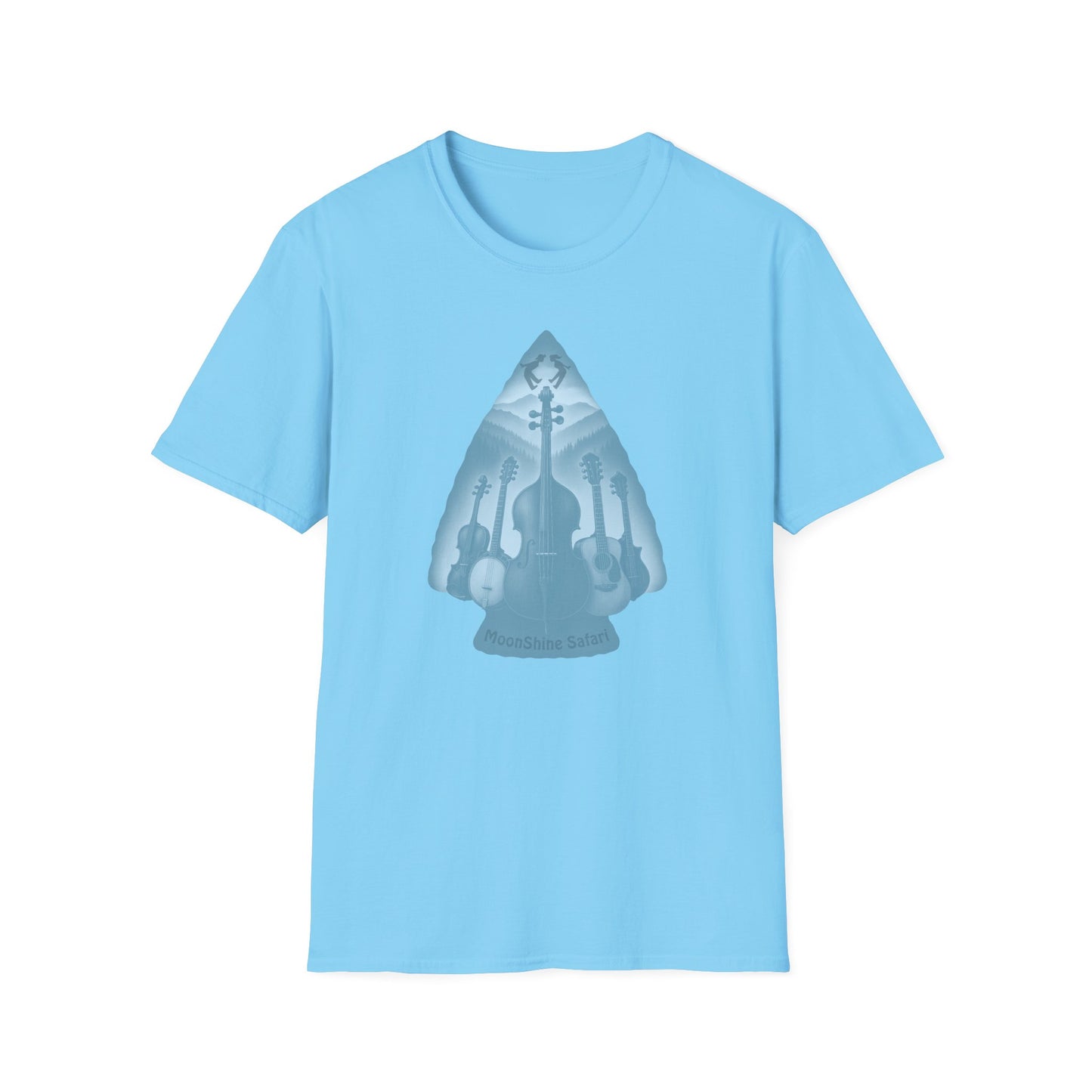 MoonShine Safari "BlueGrass ArrowHead" Unisex Softstyle T-Shirt