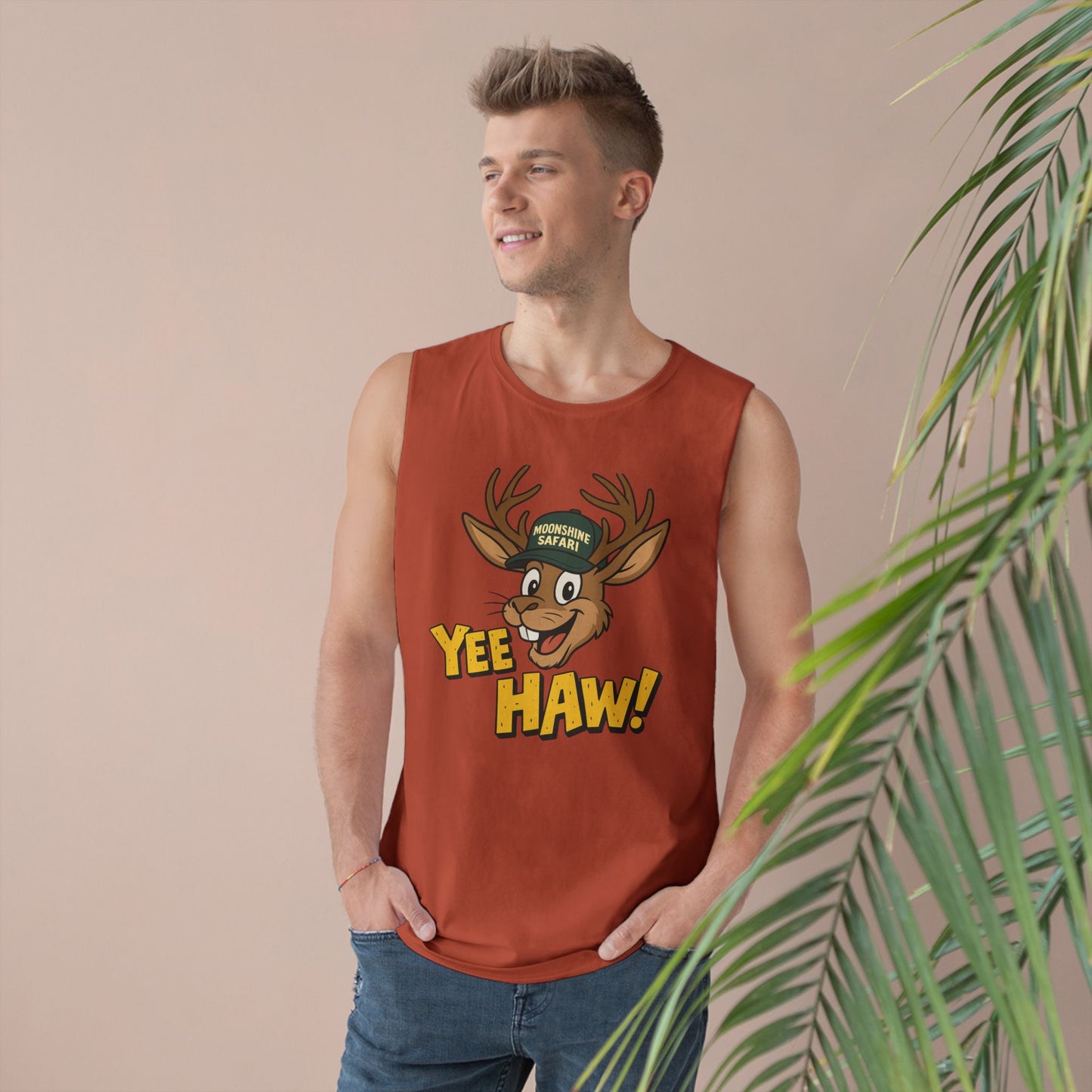 MoonShine Safari "YeeHaw Jack" Unisex Barnard Tank