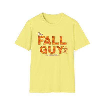 MoonShine Safari " The Fall Guy...I'm Autumnistic" Unisex Softstyle Humor T-Shirt