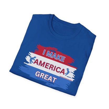 MoonShine Safari "I MAKE AMERICA GREAT" Unisex Softstyle T-Shirt