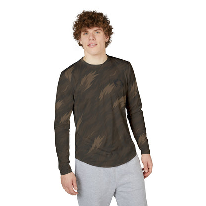 MoonShine Safari Cryptid Camo Collection [The Dawg] Unisex Performance Long Sleeve Shirt