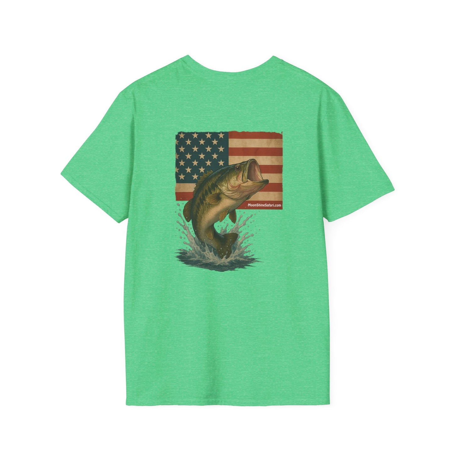 MoonShine Safari "American Bass" Unisex Softstyle T-Shirt