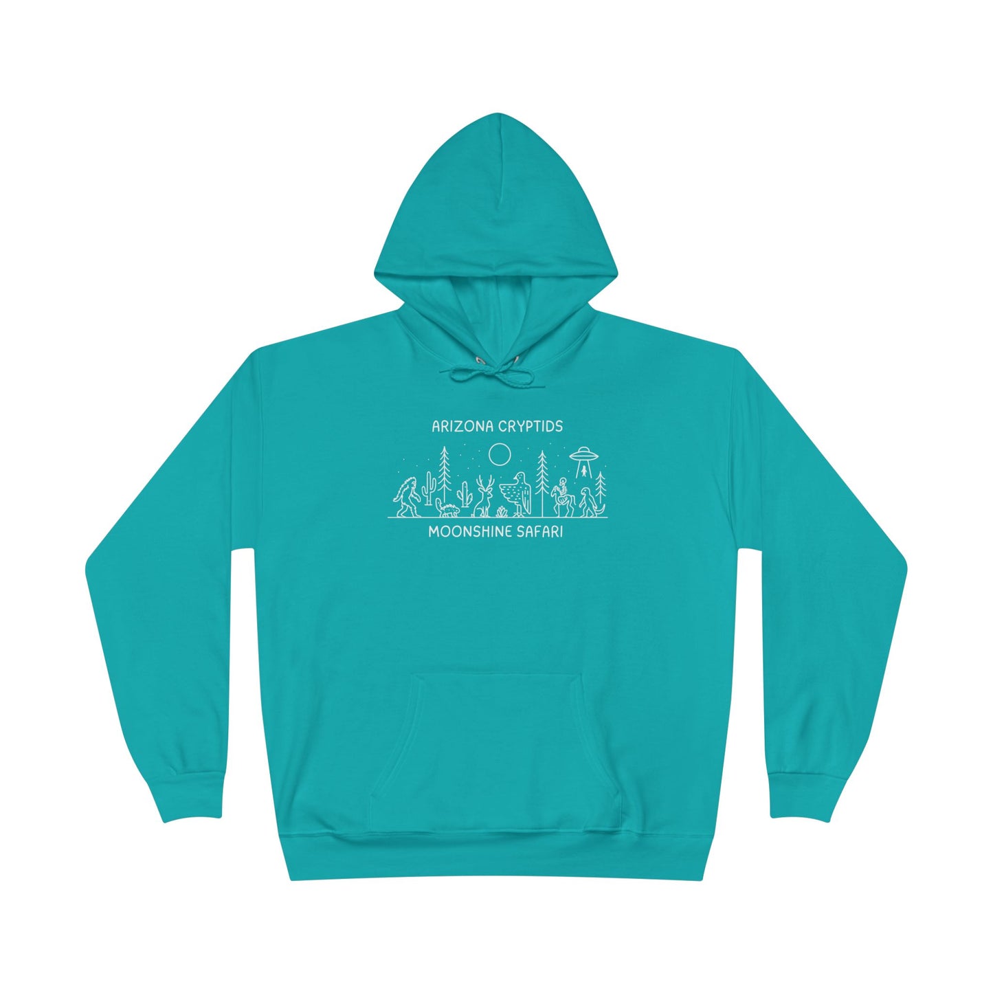 MoonShine Safari Arizona Cryptid Unisex  Pullover Hoodie Sweatshirt