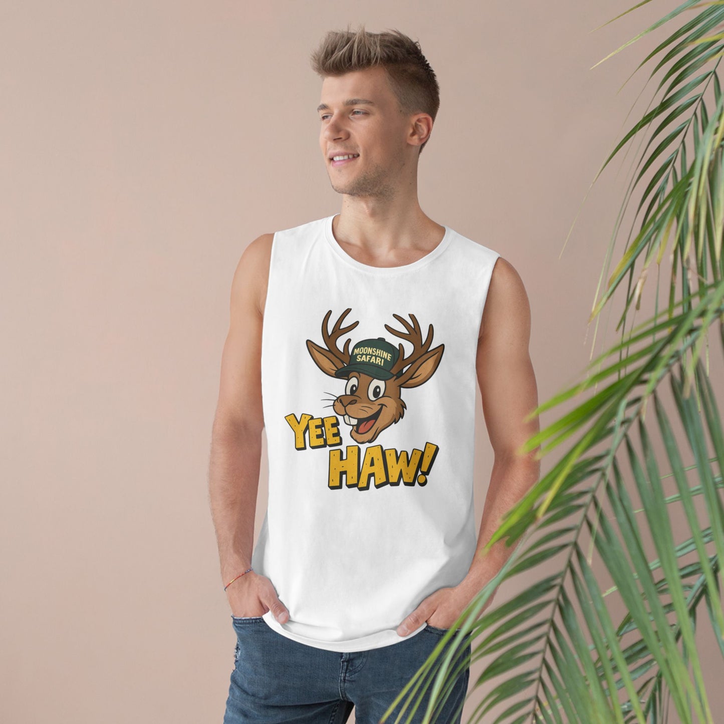 MoonShine Safari "YeeHaw Jack" Unisex Barnard Tank