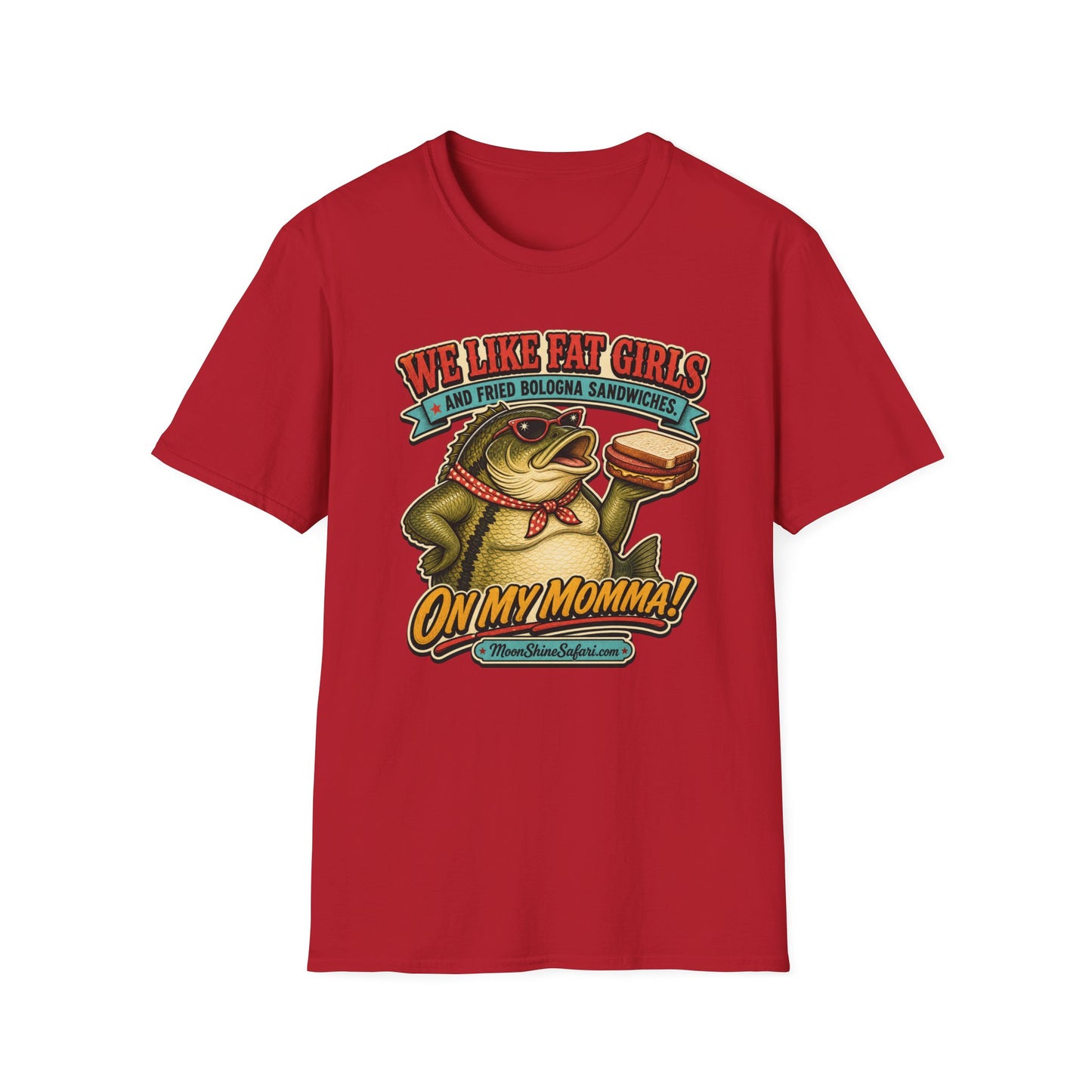 MoonShine Safari "On My Momma!" Unisex Softstyle T-Shirt