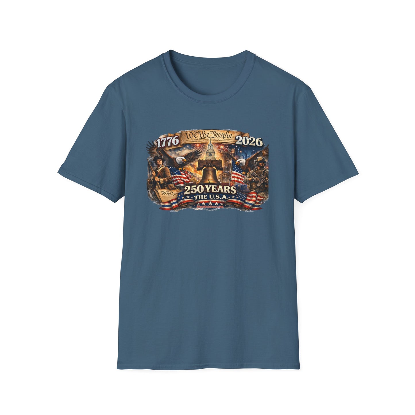 MoonShine Safari 250 Year USA Unisex Softstyle T-Shirt