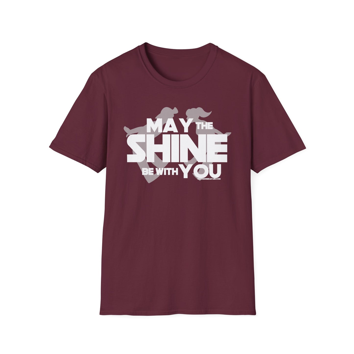 MoonShine Safari "May the Shine be with You." Unisex Softstyle T-Shirt