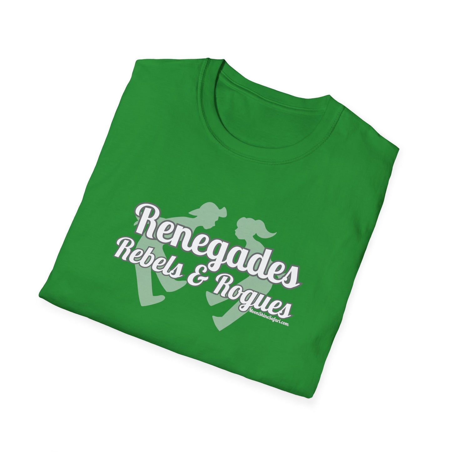 MoonShine Safari "Renegades, Rebels, & Rogues" Unisex Softstyle T-Shirt