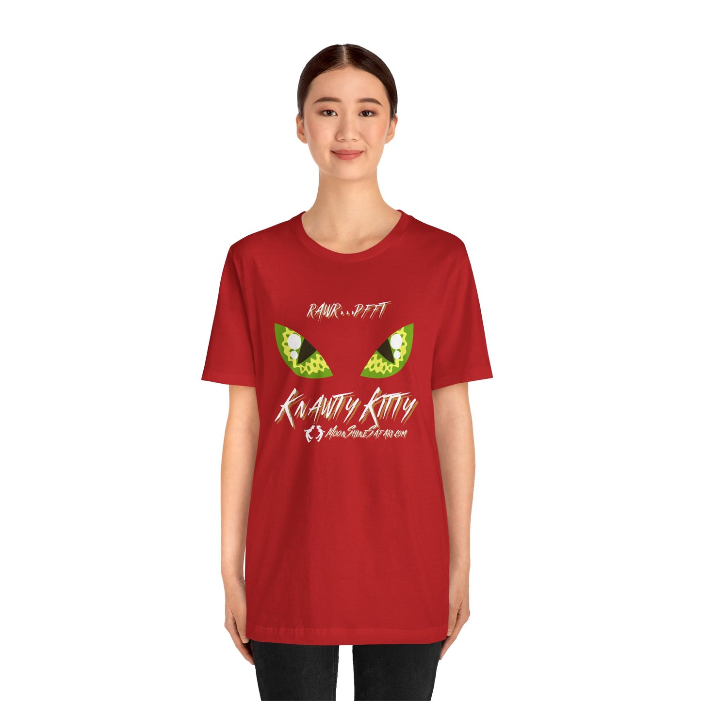 MoonShine Safari Knawty Kitty Unisex Jersey Short Sleeve Tee