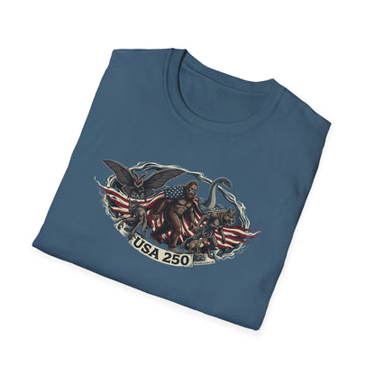 MoonShine Safari "USA 250- Cryptid Unisex Softstyle T-Shirt