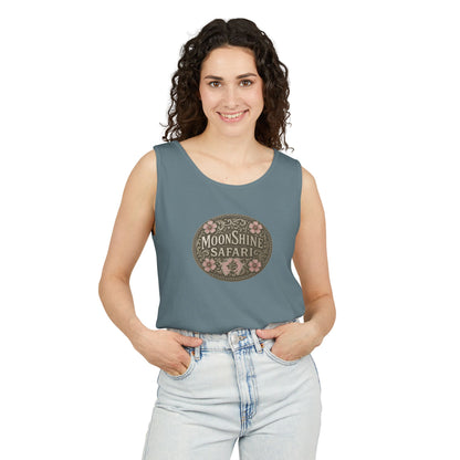 MoonShine Safari Women's Beltbuckle Unisex Garment-Dyed Tank Top