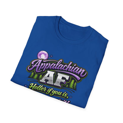 MoonShine Safari "Appalachian AF" Unisex Softstyle T-Shirt