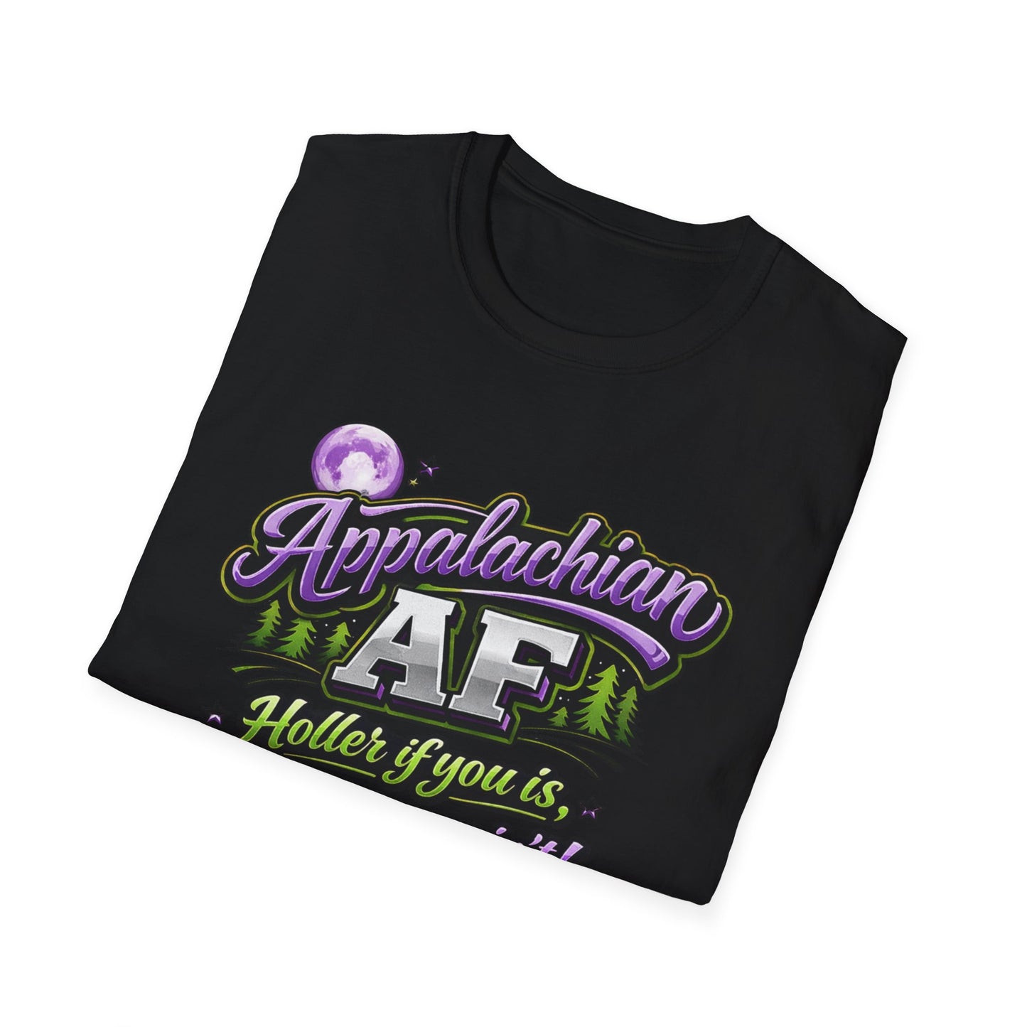 MoonShine Safari "Appalachian AF" Unisex Softstyle T-Shirt
