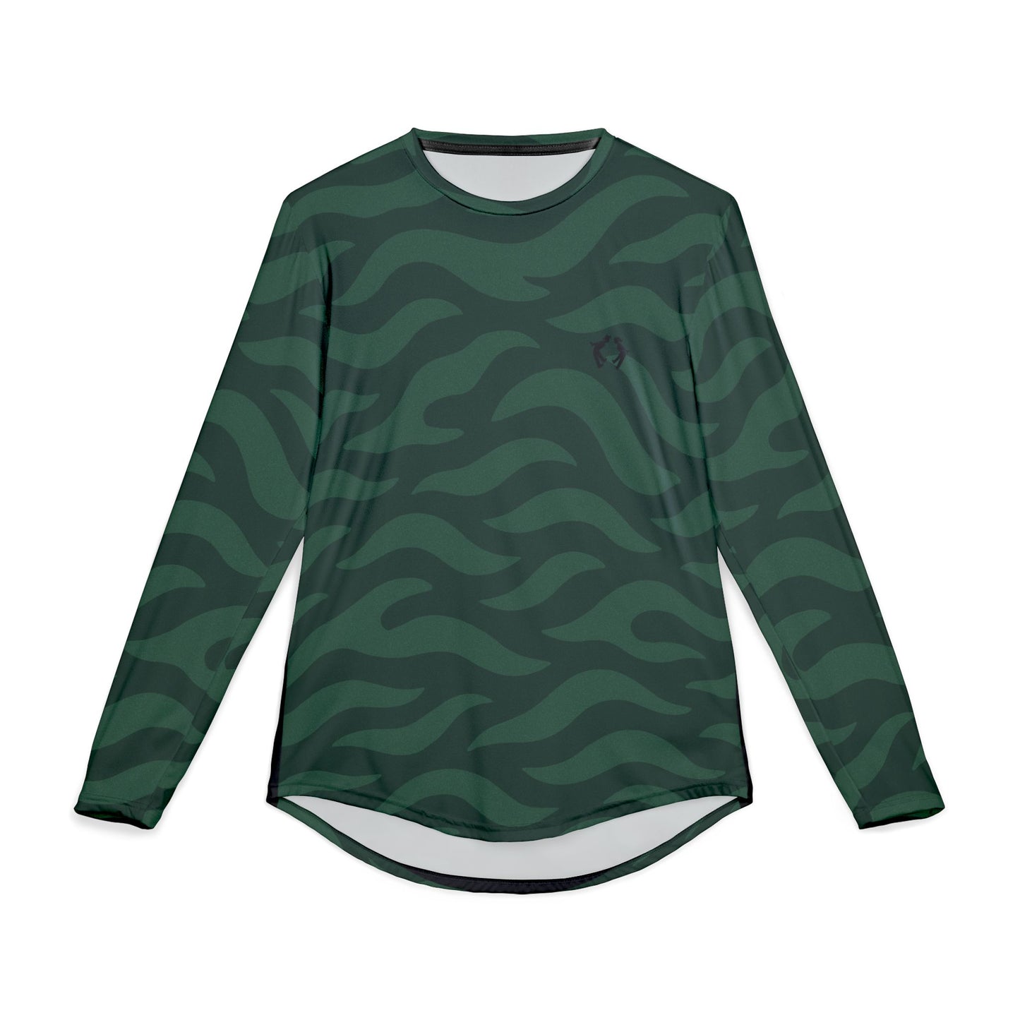 MoonShine Safari Cryptid Camo Collection [The Nessie] Unisex Performance Long Sleeve Shirt