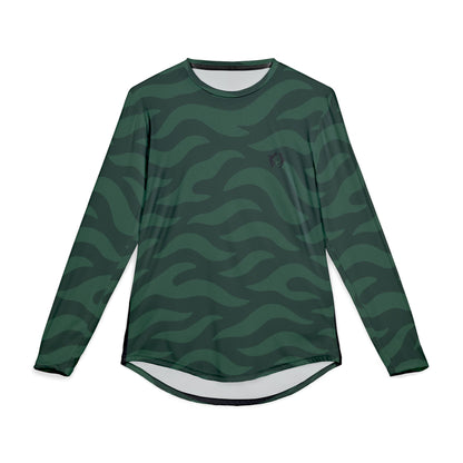 MoonShine Safari Cryptid Camo Collection [The Nessie] Unisex Performance Long Sleeve Shirt