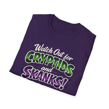 MoonShine Safari "Cryptids & Skanks" Unisex Softstyle T-Shirt