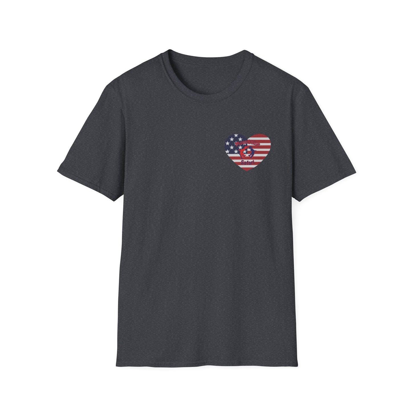 MoonShine Safari "American Bass" Unisex Softstyle T-Shirt