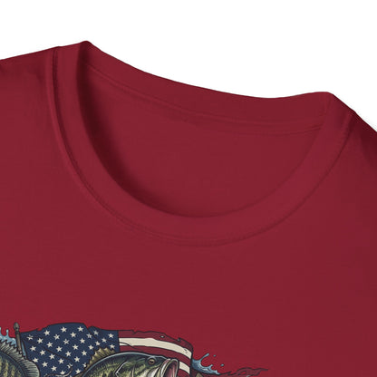 MoonShine Safari "USA 250 - Fish" Unisex Softstyle T-Shirt
